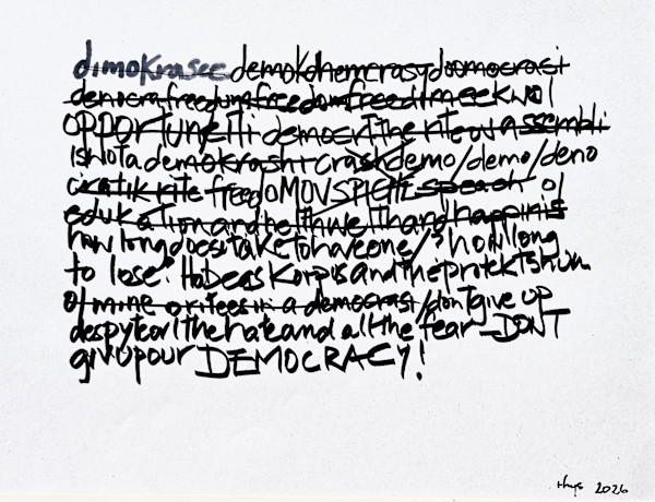 attempts for democracy by Rhys Martin, Image 1.