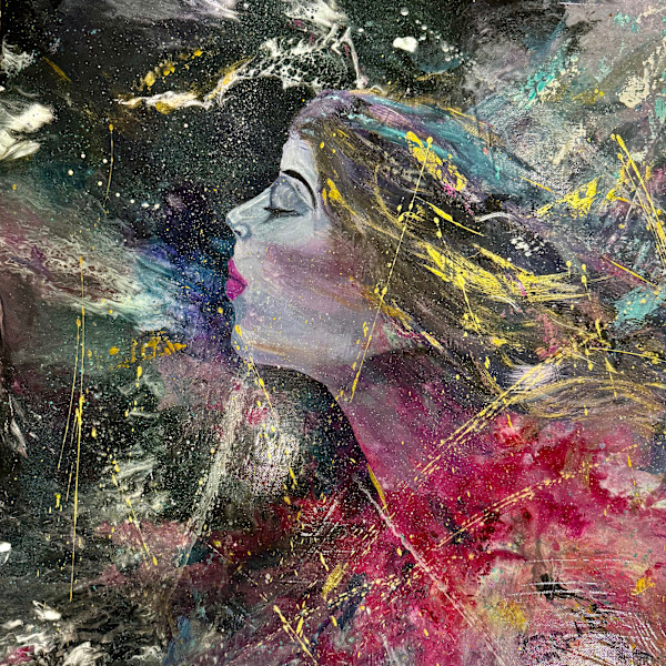SHE CARRIES THE SKY by Debbie A Nye, Image 1.