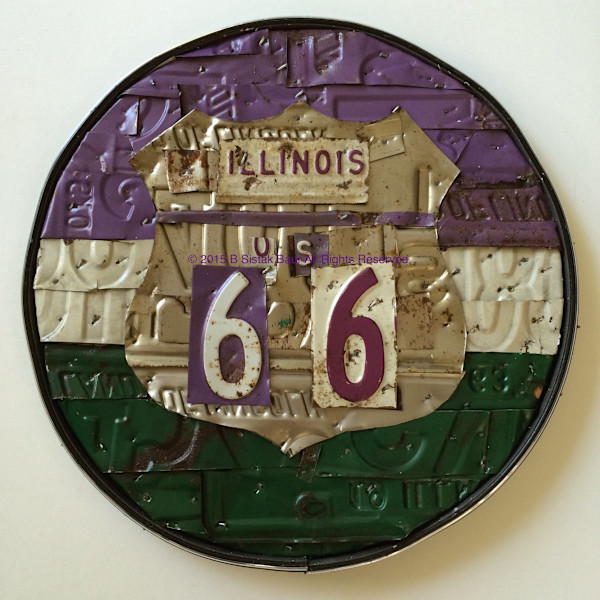 Sunset on Route 66 by Barb Sistak Baur, Image 1.