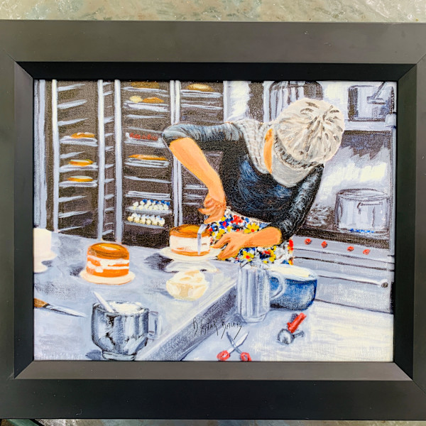 Tipsey Cake I by Barb Sistak Baur, Image 1.