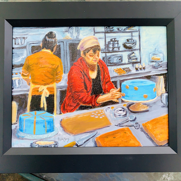 Tipsey Cake II by Barb Sistak Baur, Image 1.