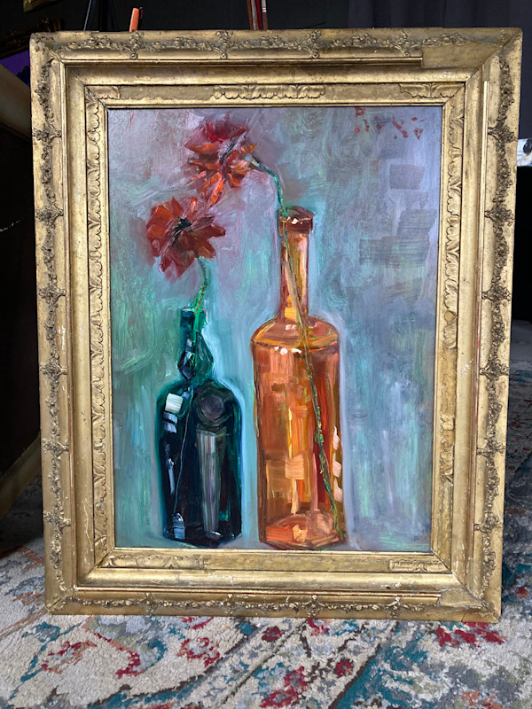 Flowers in Absinthe by Tony Roko