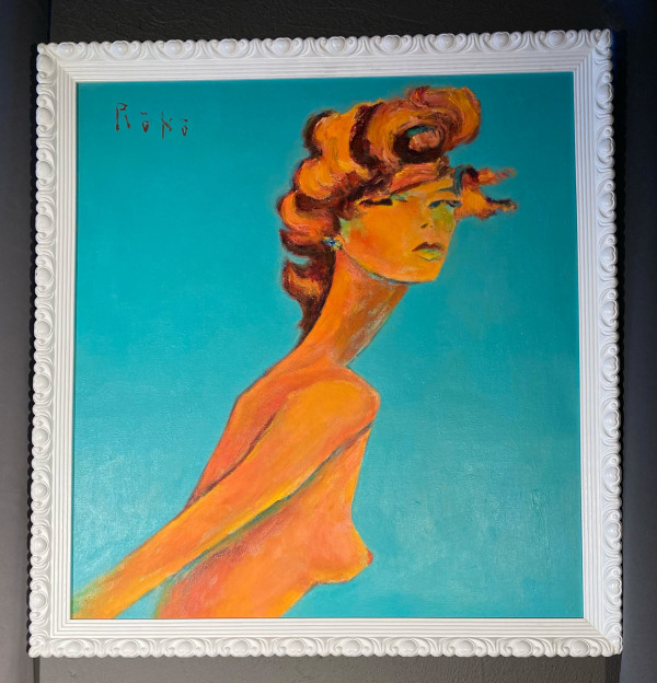 Backstage (Iteration on Canvas, 2022) by Tony Roko