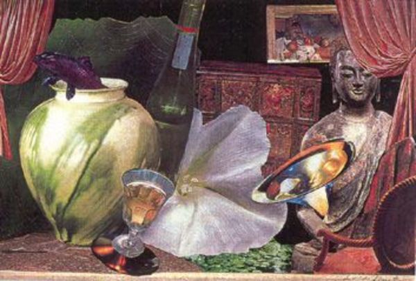 Still Life with Buddha by Lois Linet