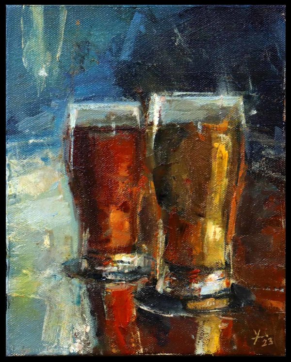 Amber and Lager by Donald Yatomi