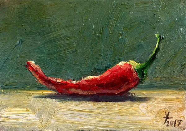 Chili Pepper 003 by Donald Yatomi