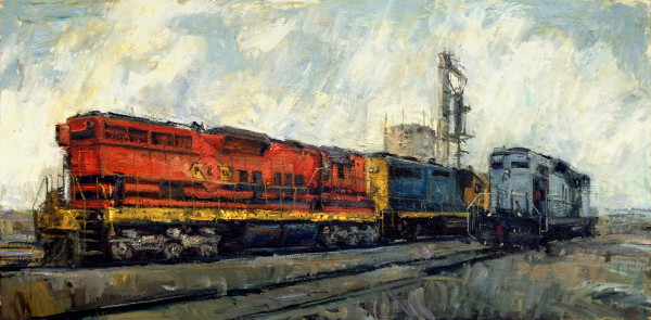 P&W Railroad by Donald Yatomi