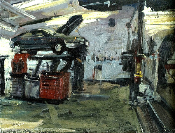 Tire Garage 002 by Donald Yatomi