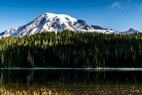 Reflection Lake Mt Rainier #8500165 by Gregory Scott Studio, Image 1.