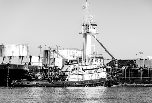 B & W Tug #8509220 by Gregory Scott Studio, Image 1.