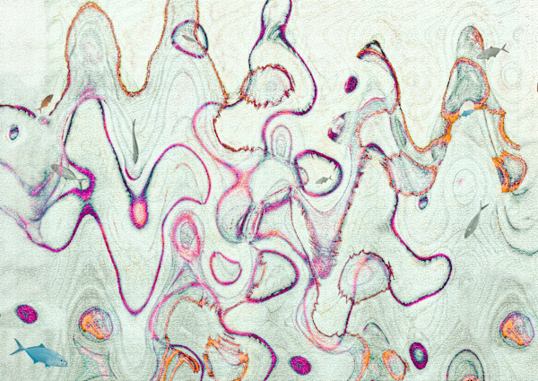 Abstracciones Oceánicas I by Ysabela Coll, Image 1.