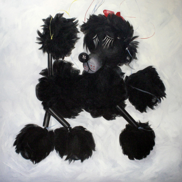 Lady Poodle, Pelham Puppet by Yvonne East