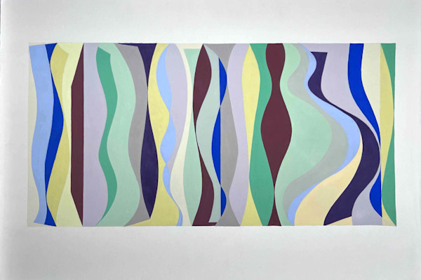 Horizontal Sine Horizon #2 by Julie A. Gross, Image 1.