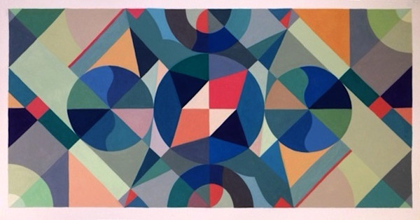 Horizontal Sine Horizon #9 by Julie A. Gross, Image 1.