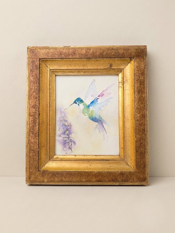Hummingbird in Sapphire and Sage by María Ayllón, Image 1.