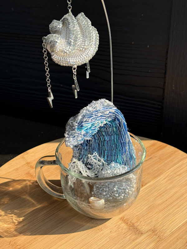 Tempest in a Teacup by Beadist By the Bay, Image 1.