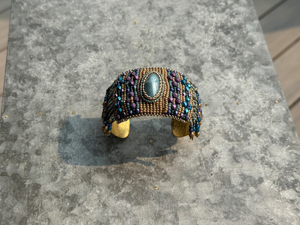 Loomed Cuff by Beadist By the Bay, Image 2.