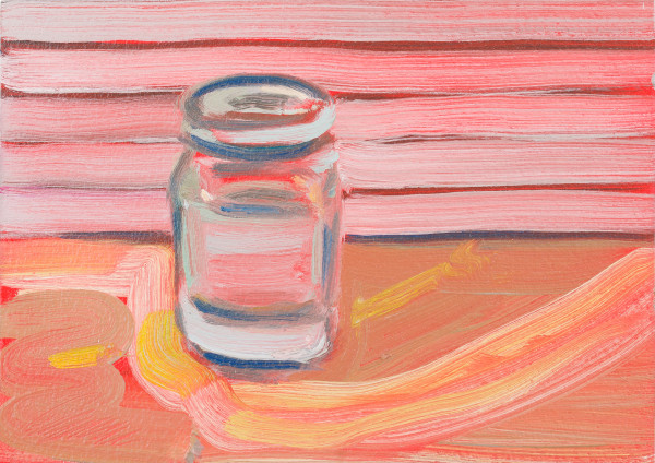 Mason Jar by the Blinds by Peter Gynd