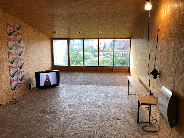 Trailing Belgrade Installation, 2020 by Anna Novakov, Image 1.