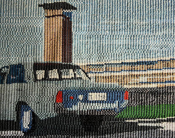 Blue Car, 2023 by Anna Novakov, Image 1.