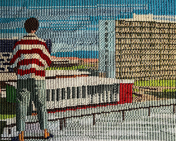Striped Shirt, 2023 by Anna Novakov, Image 1.