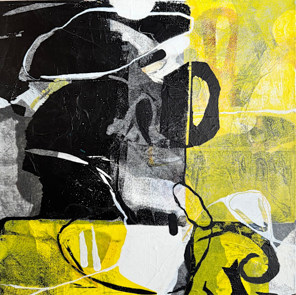 Layered Landscape 2 by Victoria Johns Art