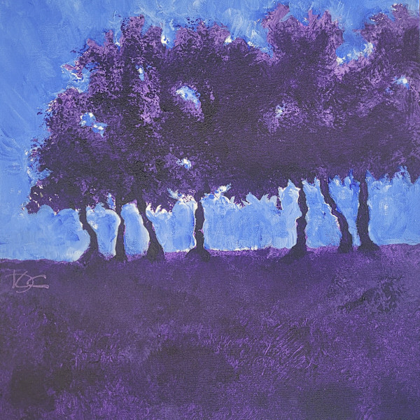 Evening Trees by K Coleman, Image 1.