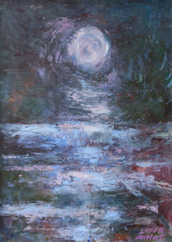 Blue Moon Rising by Lyn Laver-Ahmat