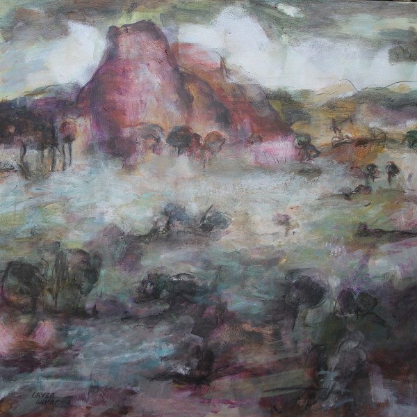 Twilight At Mount Jim Crow by Lyn Laver-Ahmat