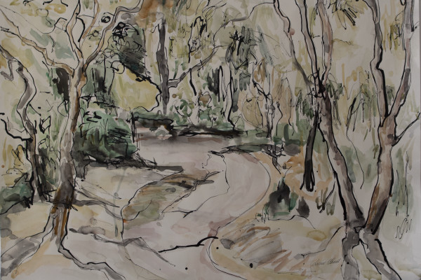 Girraween Campground by Lyn Laver-Ahmat