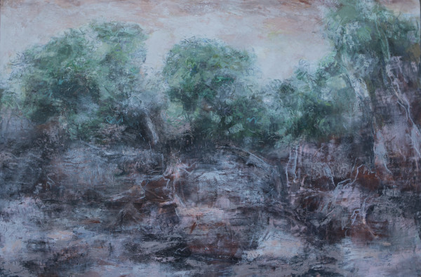 Mangroves on Dusk by Lyn Laver-Ahmat