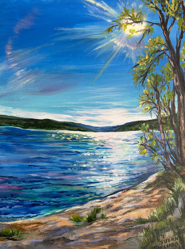 “Sandy Bottom Park, Honeoye” by Suzan Gagliano, Image 2.