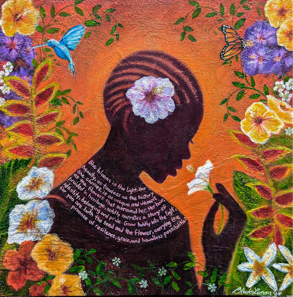 She Blooms in the Light by Carol Black-Lemon, Image 6.