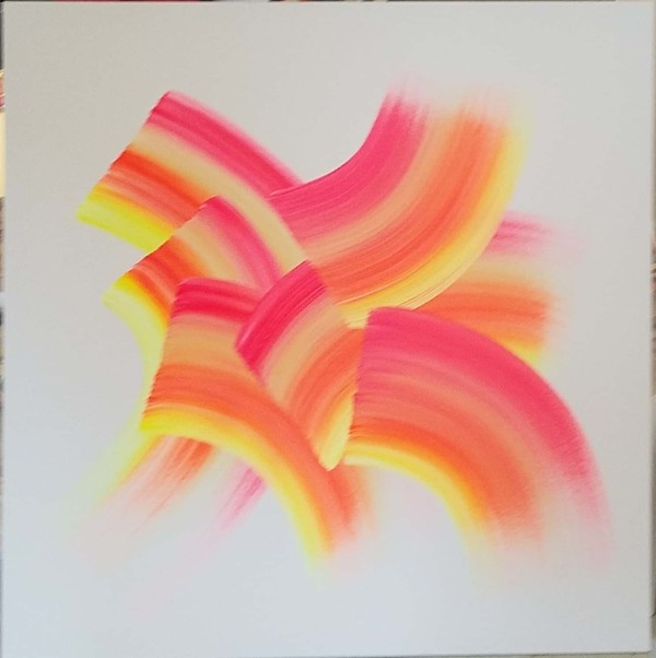 Orange Yellow Pink by Katie  Dumestre Yaquinto 