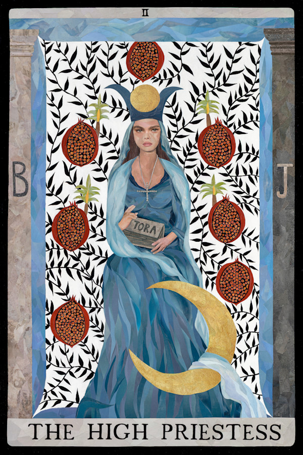 II The High Priestess (No. 1) by Brianna Hart, Image 1.