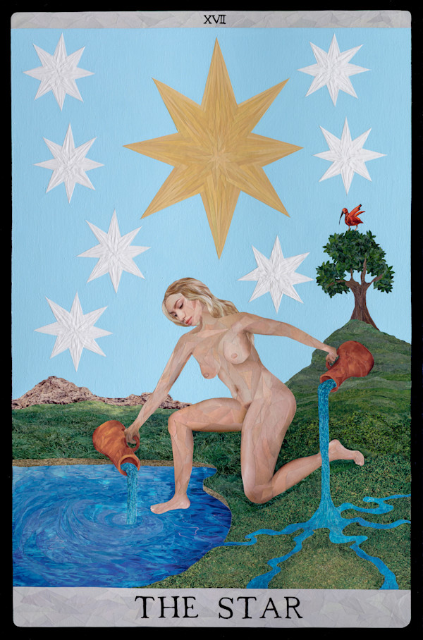 XVII The Star (Tarot, No. 4) by Brianna Hart, Image 1.