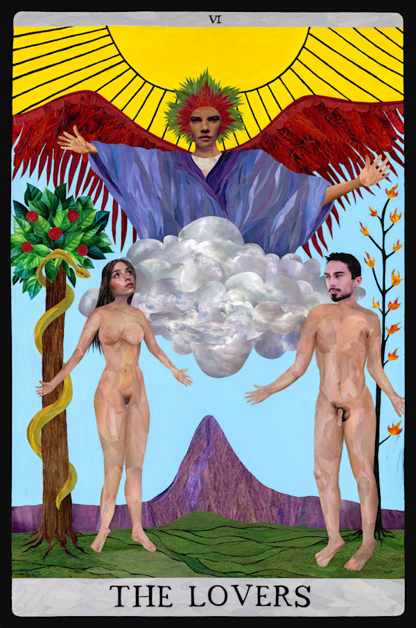 VI The Lovers (Tarot, No. 3) by Brianna Hart, Image 1.