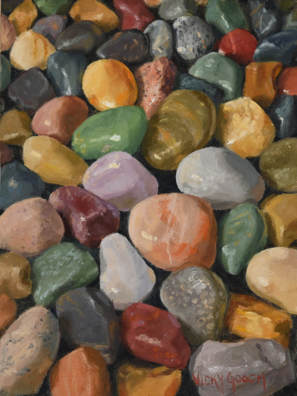 Pretty Rocks 2 by Vicky Gooch