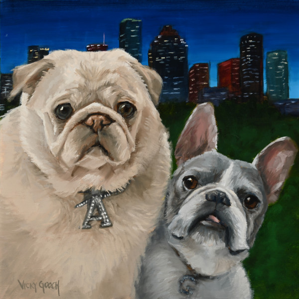 Pug Life by Vicky Gooch
