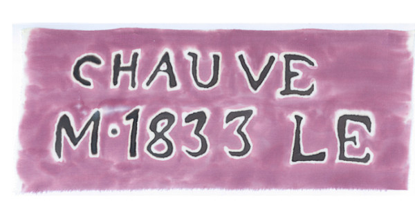 Chauve M 1833 LE - La Salle, Felletin by René D. Shoemaker