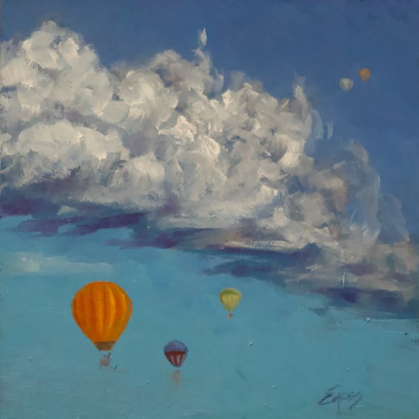 Air Blooms and Clouds by Linda Eades Blackburn