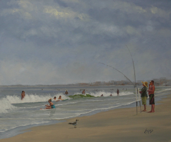 Beach Day by Linda Eades Blackburn