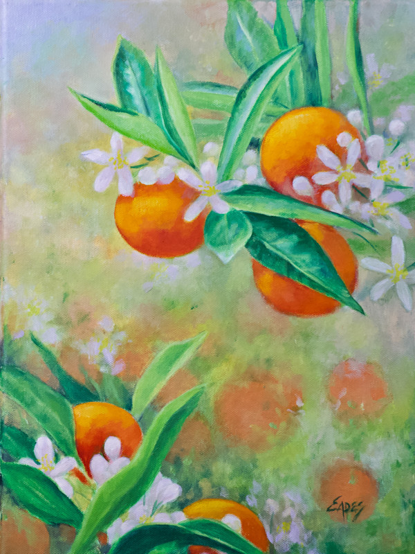 Blossoms in the Grove by Linda Eades Blackburn, Image 1.