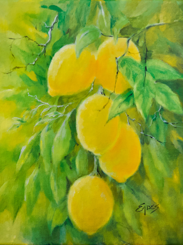 Citrus Scents (Lemons) by Linda Eades Blackburn, Image 1.