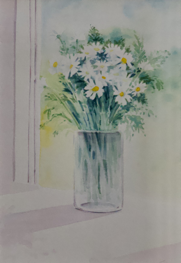 Daisies In the Window by Linda Eades Blackburn