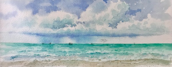 Distant Rain in the Keys by Linda Eades Blackburn