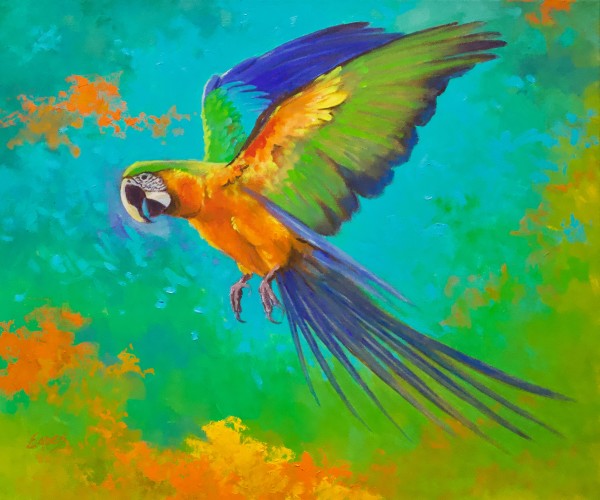 Flight Into Color by Linda Eades Blackburn