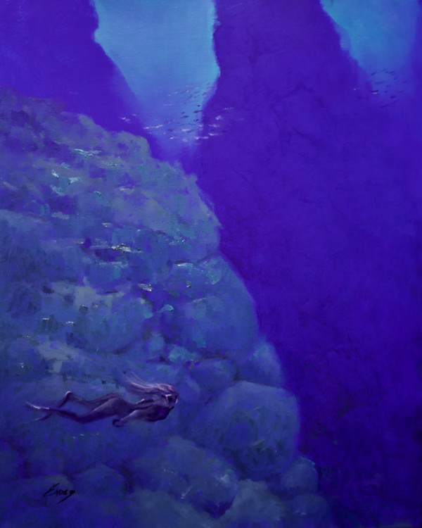 Free Dive by Linda Eades Blackburn
