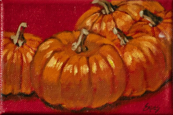 Pumpkin Pile by Linda Eades Blackburn