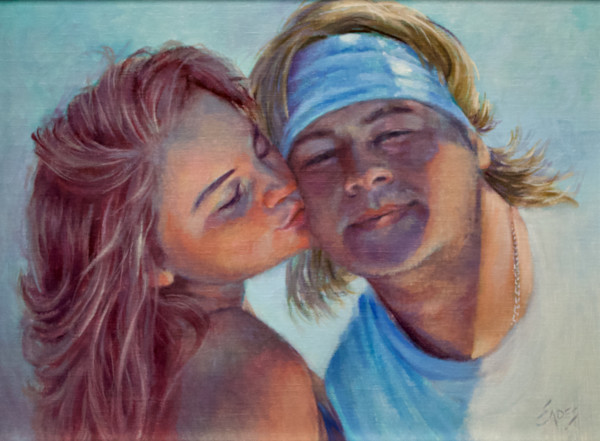Rileigh and Charlie by Linda Eades Blackburn